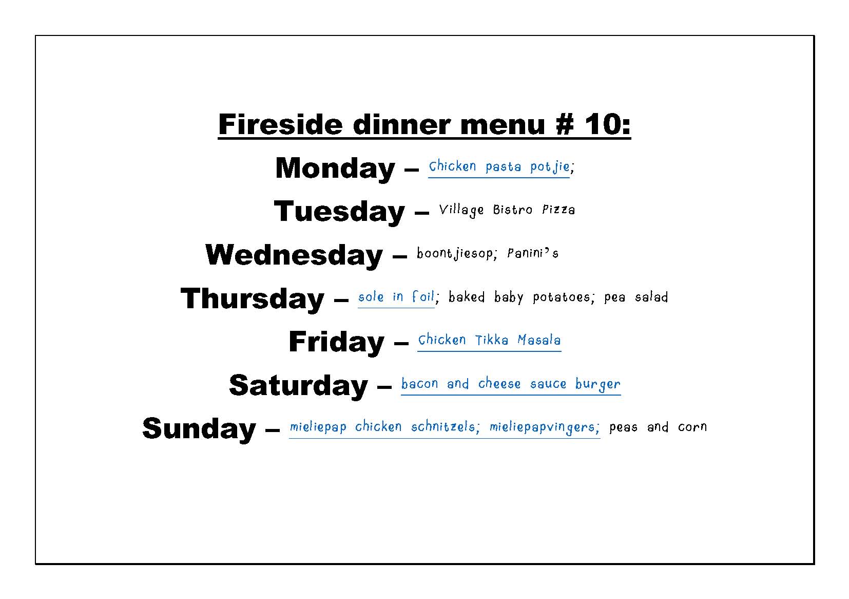 fireside cafe menu east earl pa